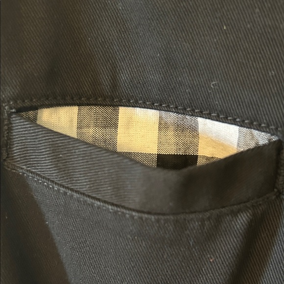 Classic Black Men's Flat Front Shorts EUC - Picture 2 of 4